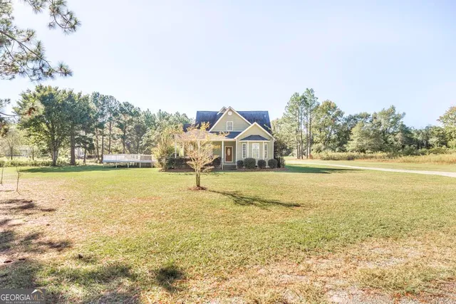 a view of an ocean and beach