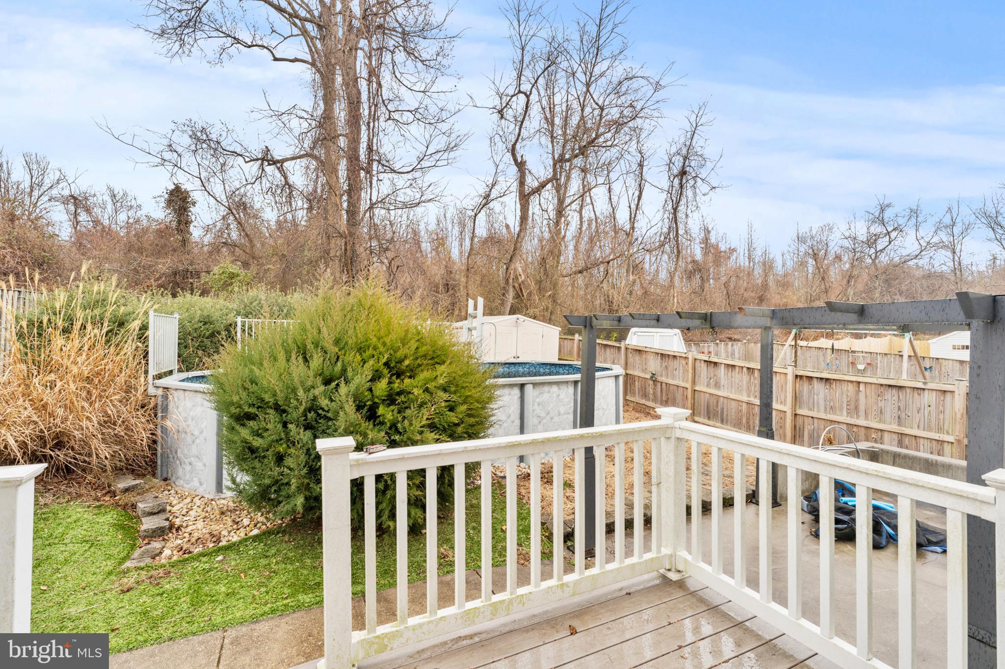 3189 Ebbtide Drive Edgewood, MD 21040 - Photo 33 of 33 Tranquil backyard retreat with lush greenery.