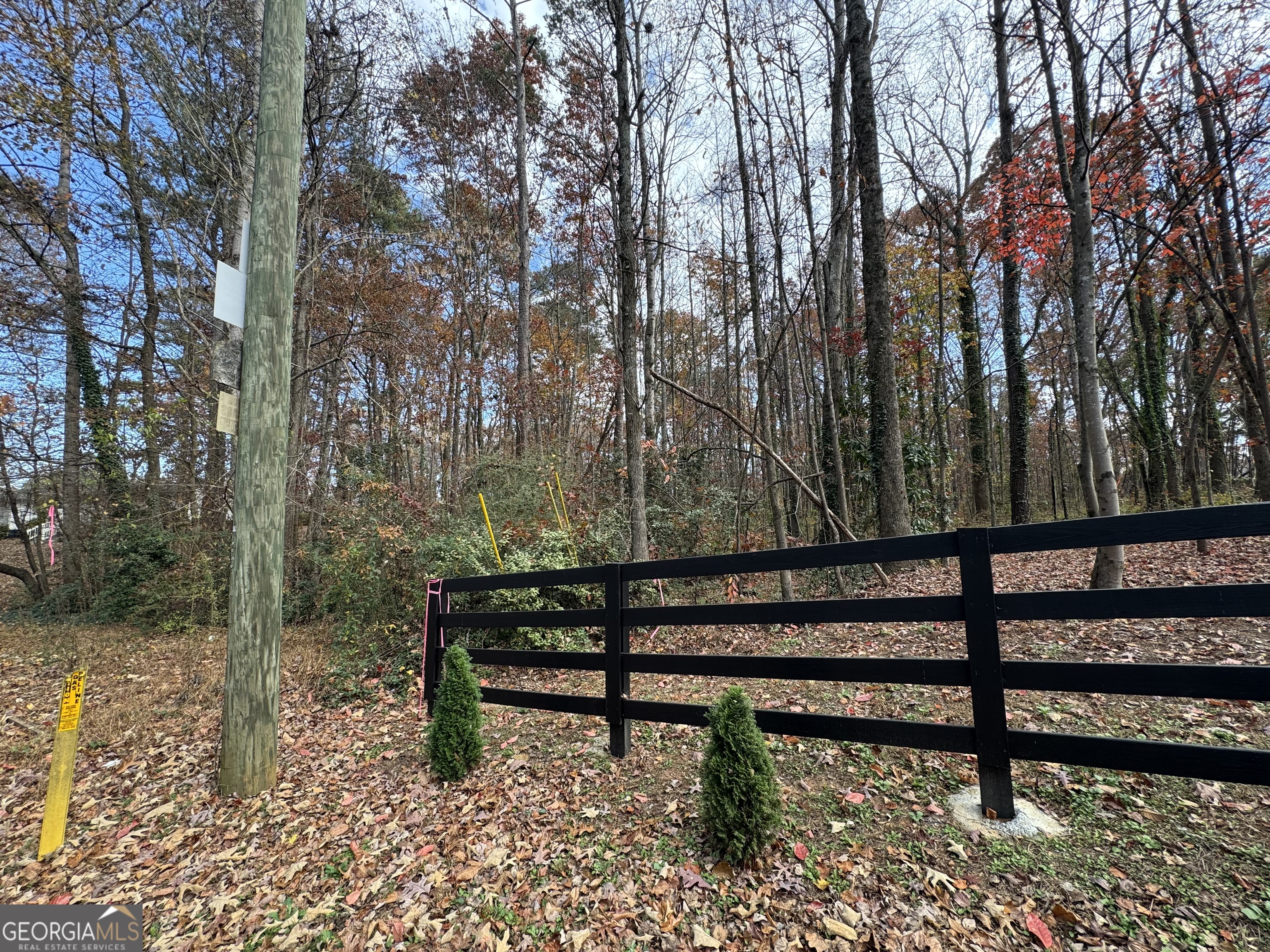 0 Hamby Road Acworth, GA 30102 - Photo 4 of 4 a view of a bench in a backyard