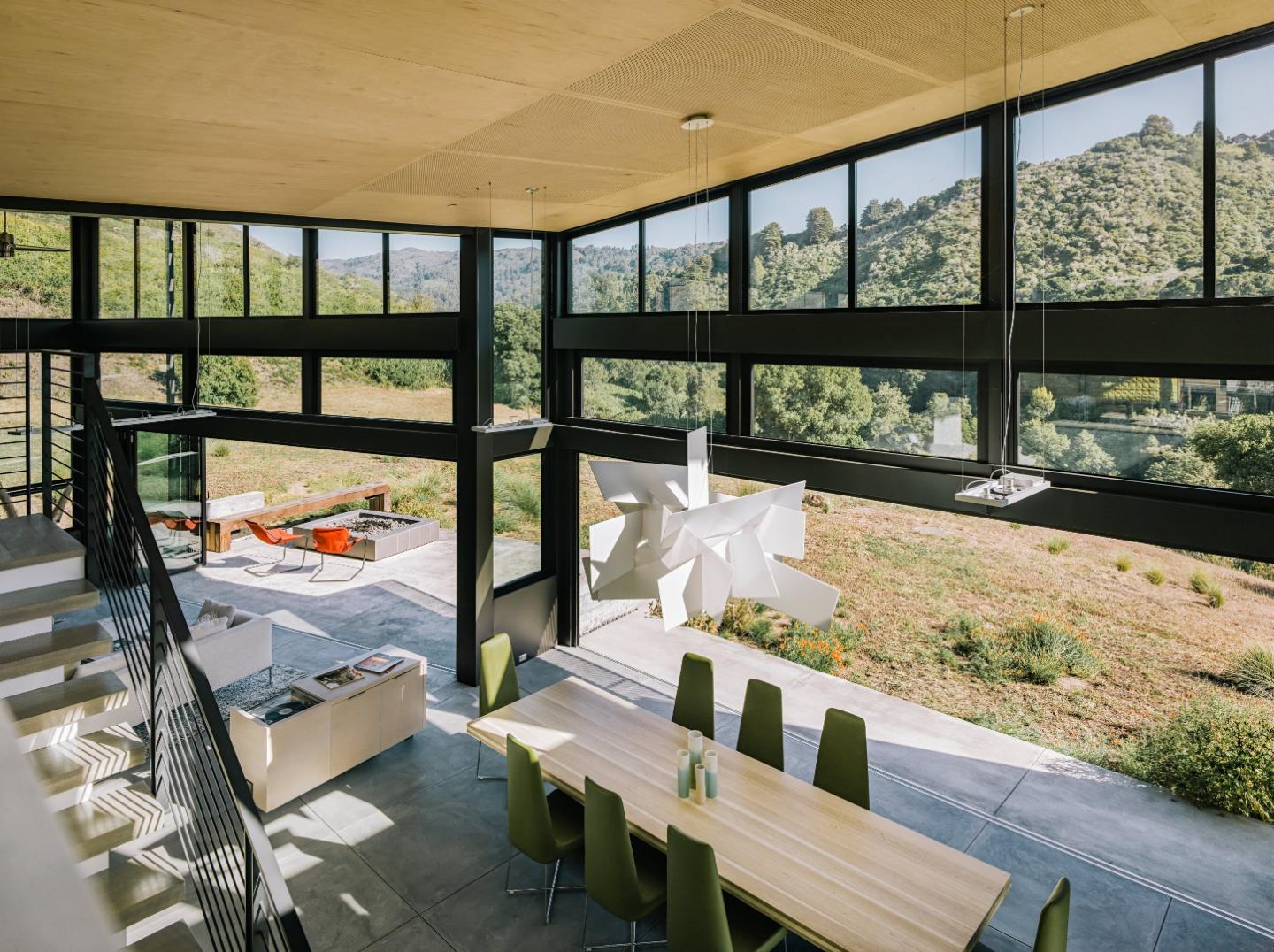 1 Goodrich Trail Carmel, CA 93923 - Photo 17 of 50 a view of a living room and floor to ceiling window or wooden floor