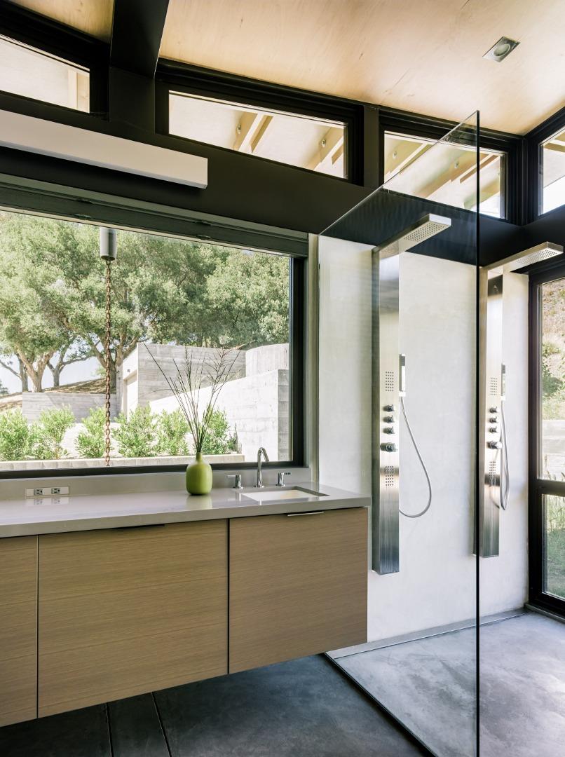1 Goodrich Trail Carmel, CA 93923 - Photo 26 of 50 a kitchen with a large window cabinets and stainless steel appliances
