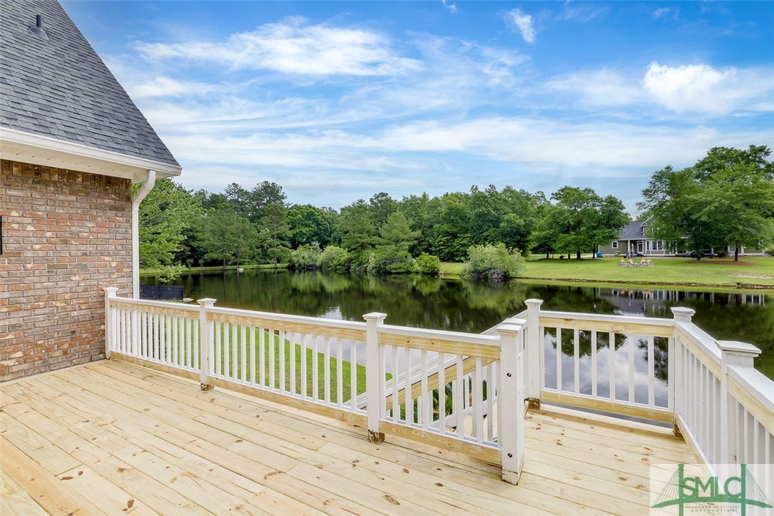 150 Cambridge Drive Rincon, GA 31326 - Photo 37 of 44 New Back Deck