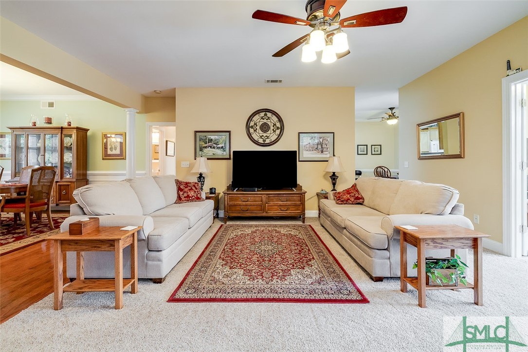 150 Cambridge Drive Rincon, GA 31326 - Photo 6 of 44 Living Room
