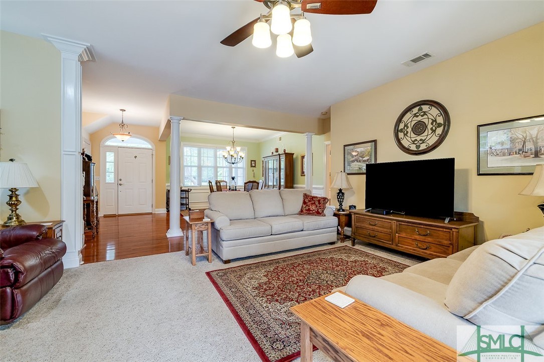 150 Cambridge Drive Rincon, GA 31326 - Photo 8 of 44 Living Room