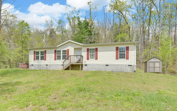 a view of a house with a patio