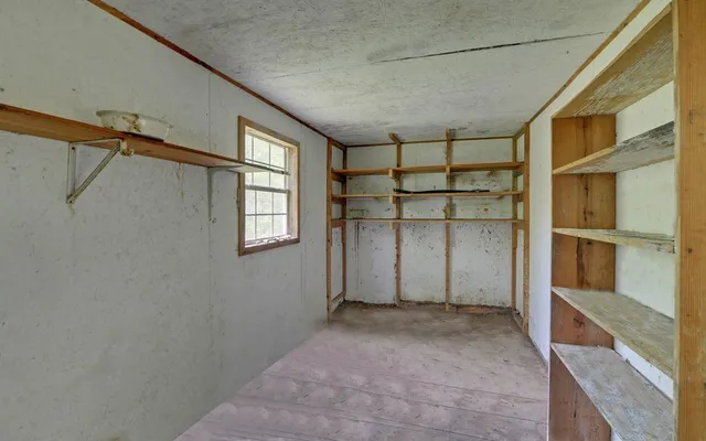 a view of a lake from a balcony