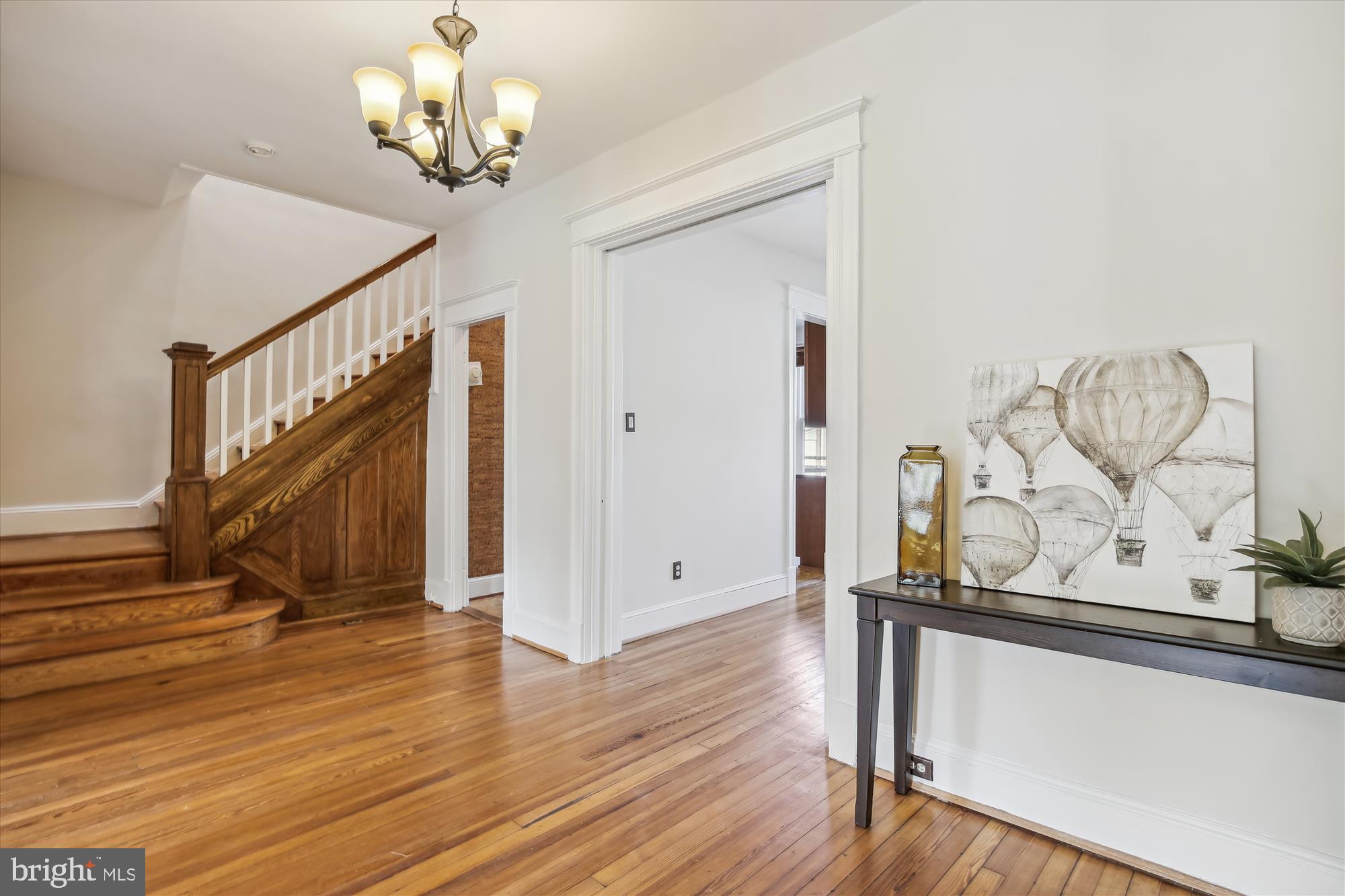 737 Park Road Northwest Washington, DC 20010 - Photo 4 of 31 original woodwork on the stairwell