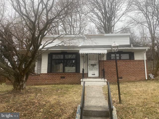 front view of house