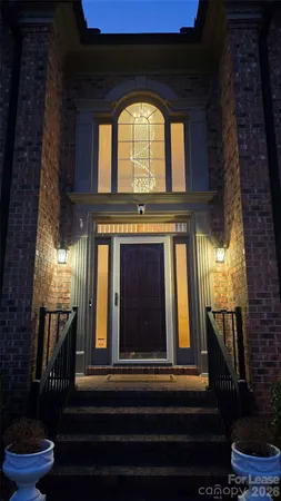 a view of a entryway door of the house