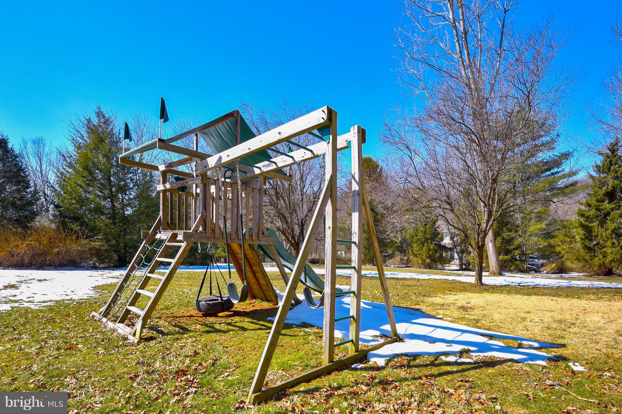 2800 Anderson Road White Hall, MD 21161 - Photo 5 of 30 Rear yard with child play set