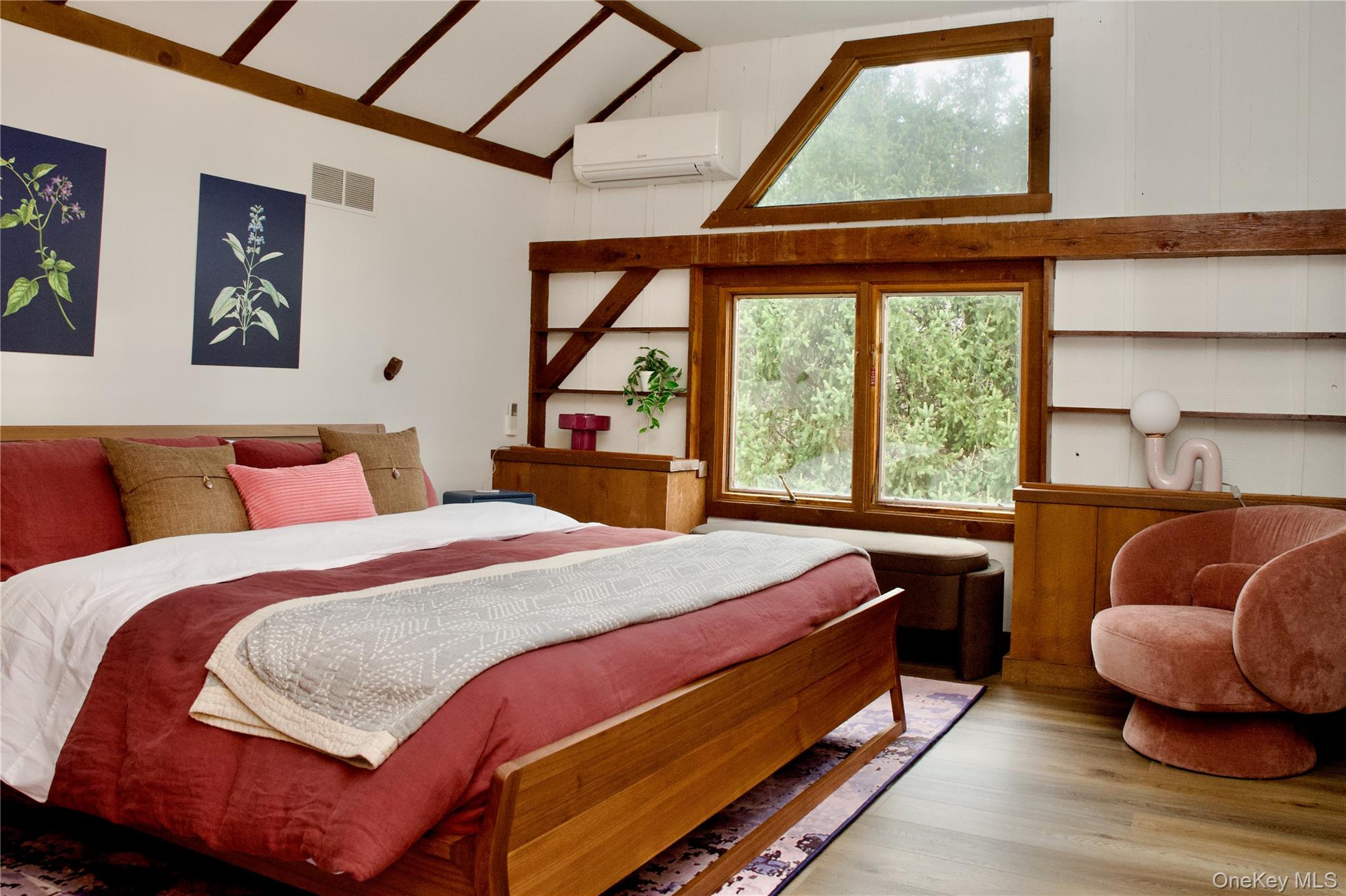 107 Cold Spring Road Stanfordville, NY 12581 - Photo 30 of 36 a bedroom with a bed and wooden floor
