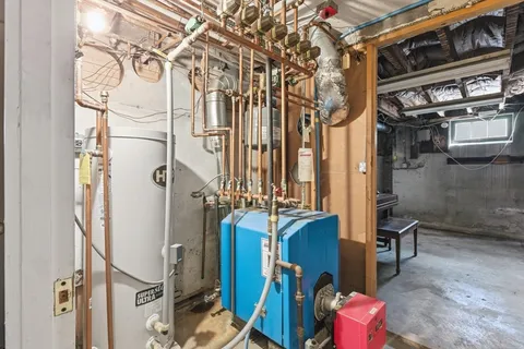 a view of a storage & utility room