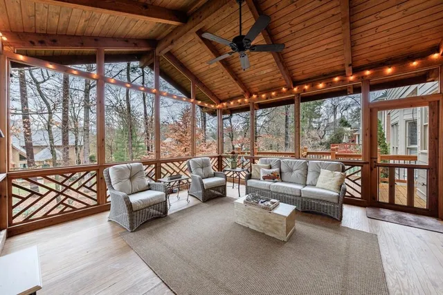 a bathroom with a sink double vanity and a mirror