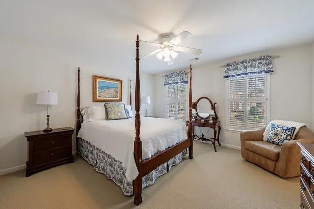 an aerial view of residential house with outdoor space