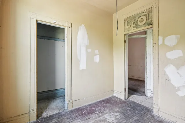 a view of storage and utility room