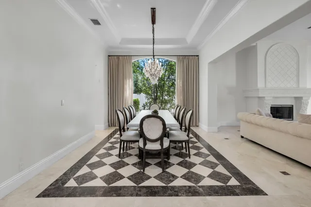 a living room with a rug and a rug