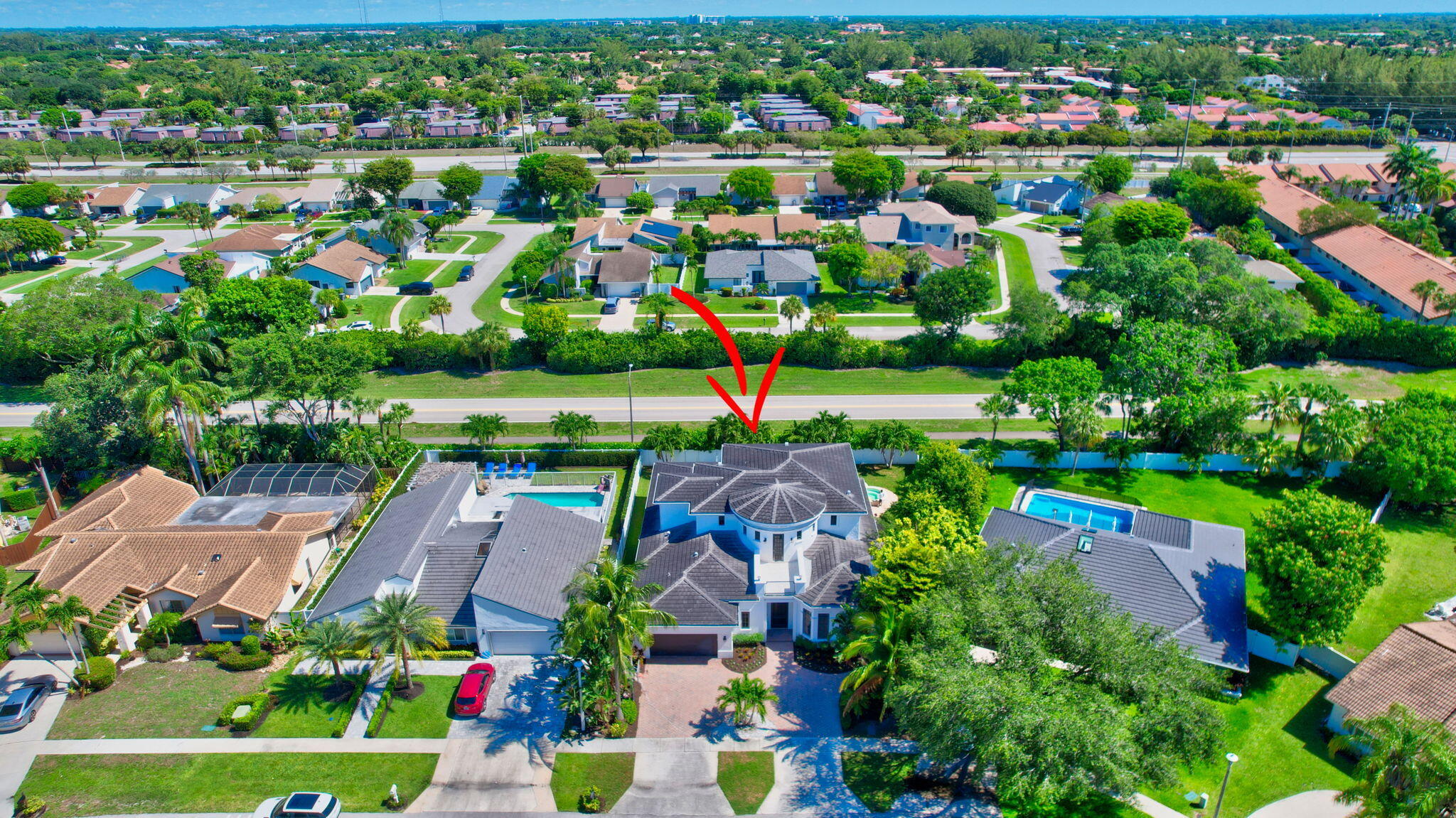 22175 Larkspur Trail Boca Raton, FL 33433 - Photo 3 of 40 an aerial view of multiple house