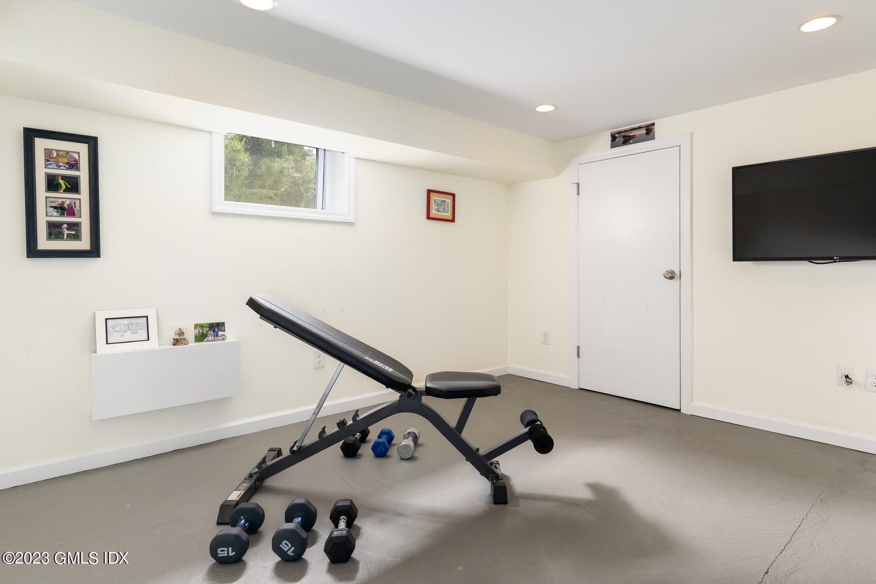 7 Wilmot Lane Riverside, CT 06878 - Photo 15 of 22 a view of a room with gym equipment