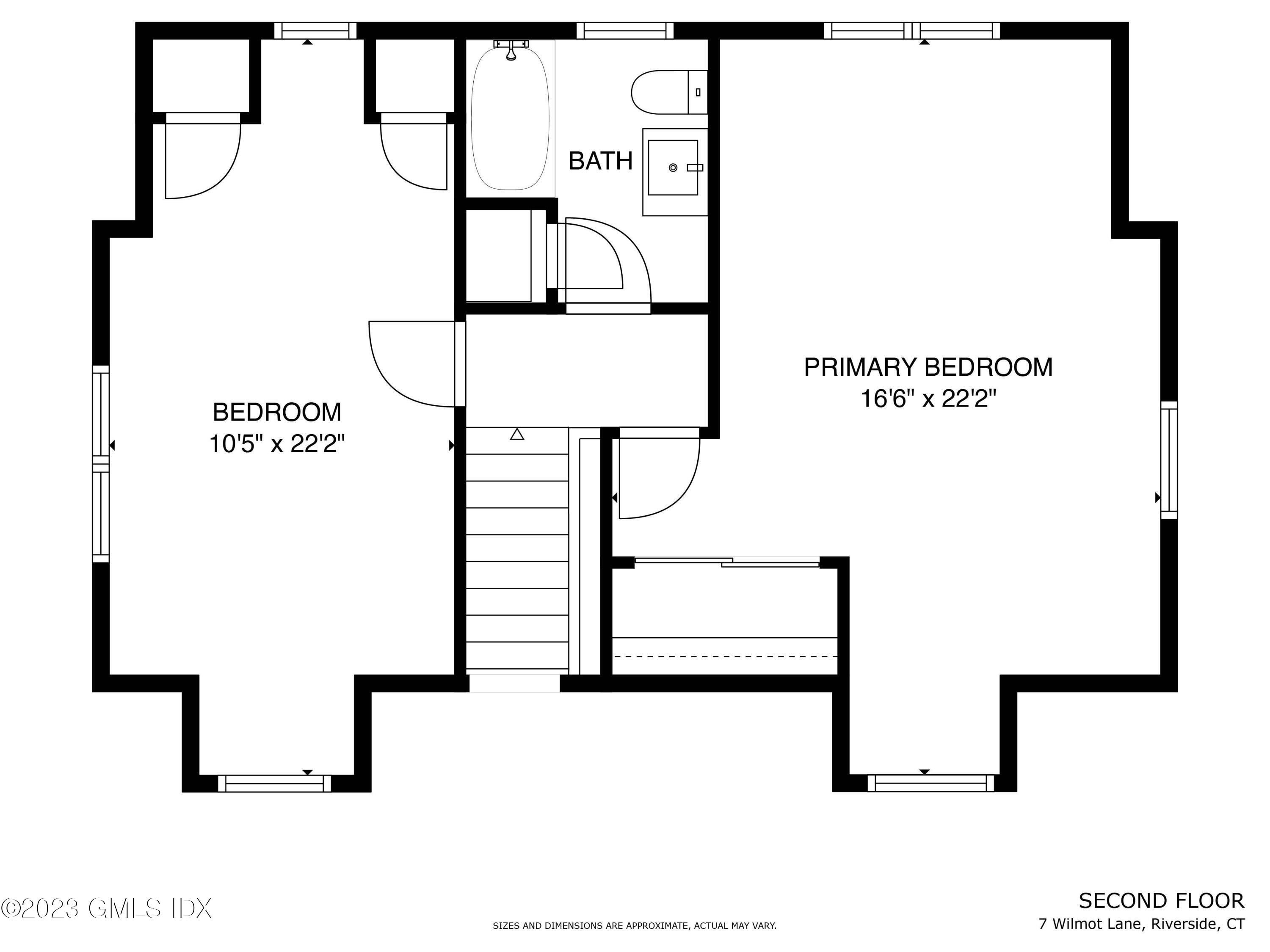 7 Wilmot Lane Riverside, CT 06878 - Photo 21 of 22 a picture of a floor plan