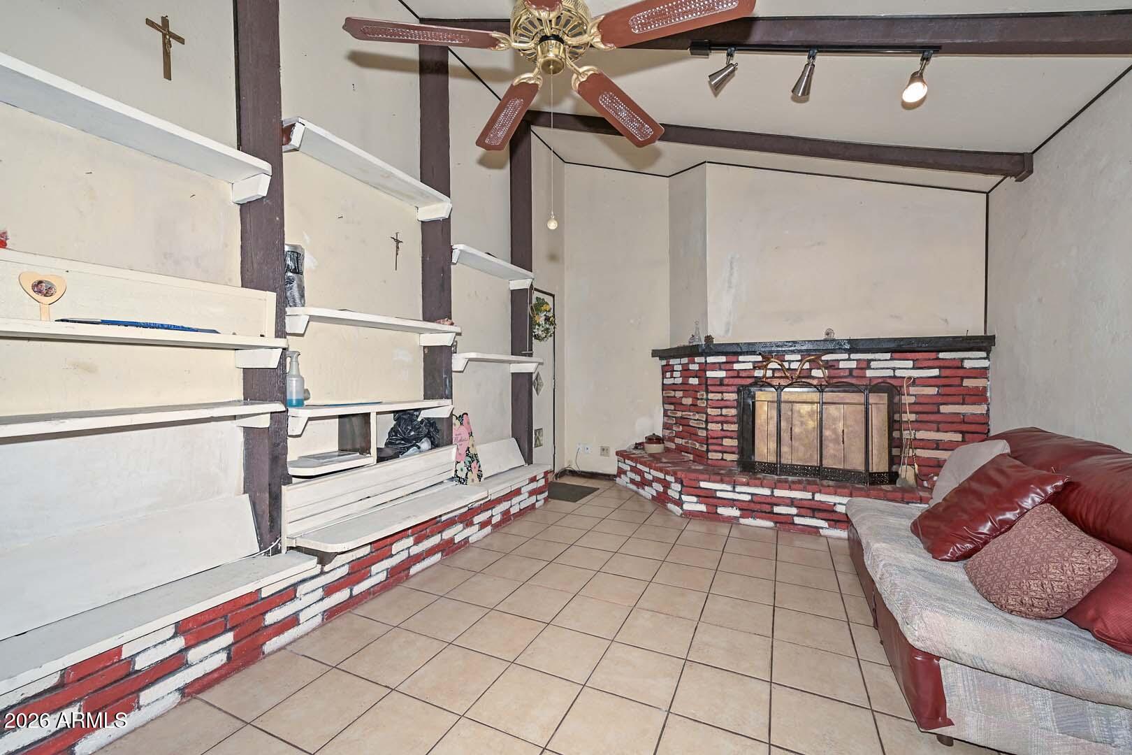 3630 North 86th Avenue Phoenix, AZ 85037 - Photo 20 of 42 Family Room-Fireplace