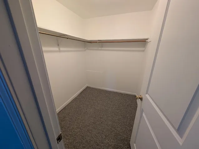a room with storage and utility