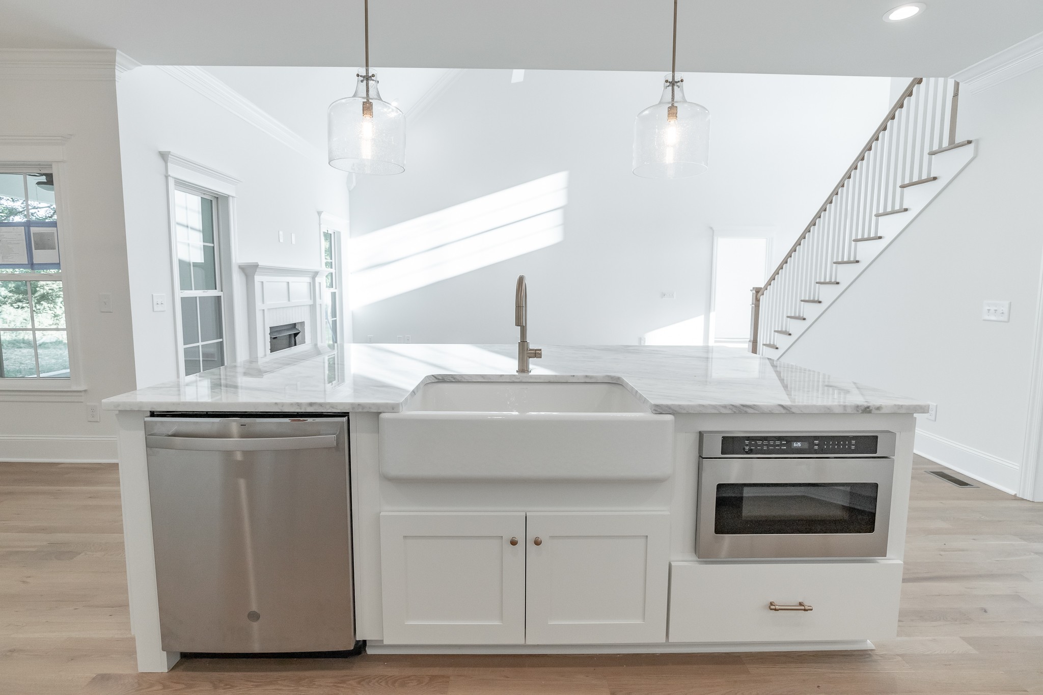 6048 Kidman Lane Spring Hill, TN 37174 - Photo 13 of 31 a kitchen with a sink and a stove top oven
