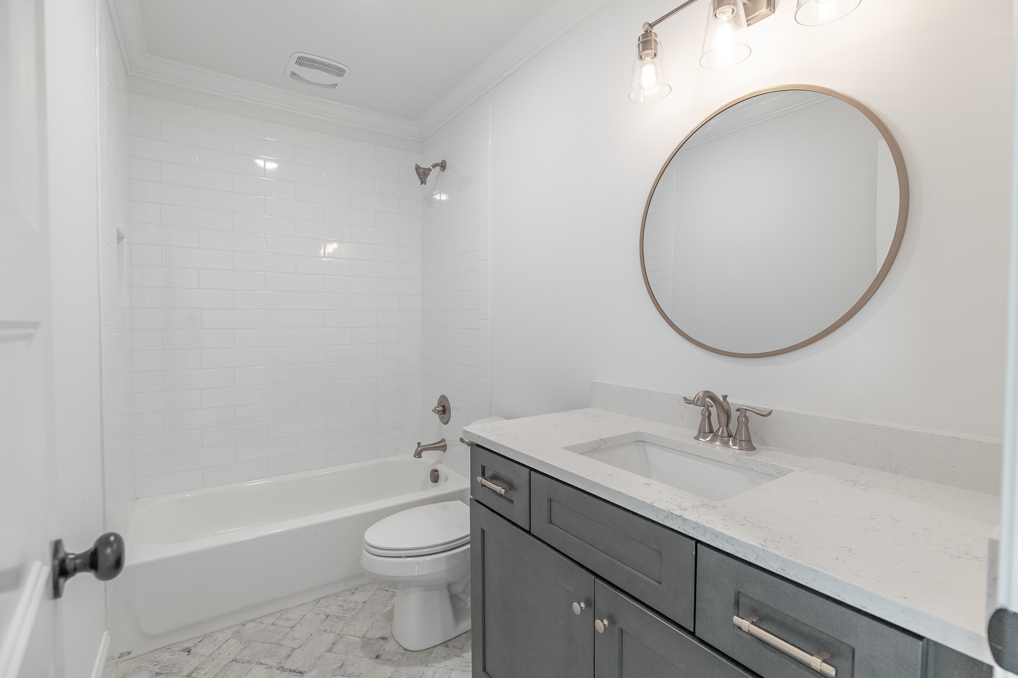 6048 Kidman Lane Spring Hill, TN 37174 - Photo 29 of 31 a bathroom with a sink a toilet and a mirror