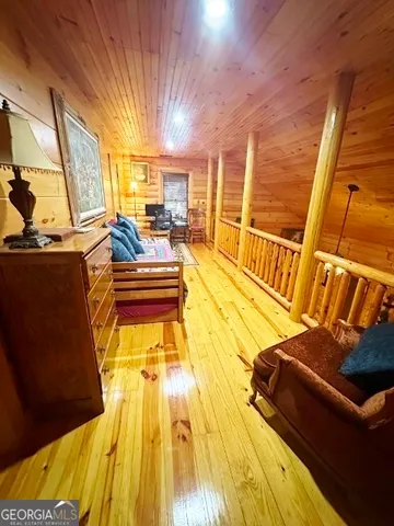 a view of outdoor space with seating space