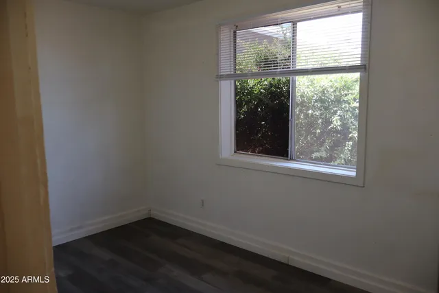 a small space with a window