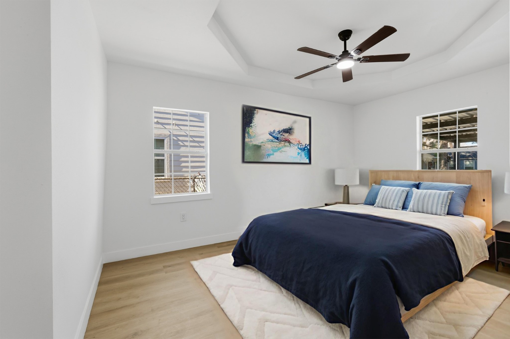 2716 Windsor Lane Pasadena, TX 77506 - Photo 9 of 22 a bedroom with a large bed and a window