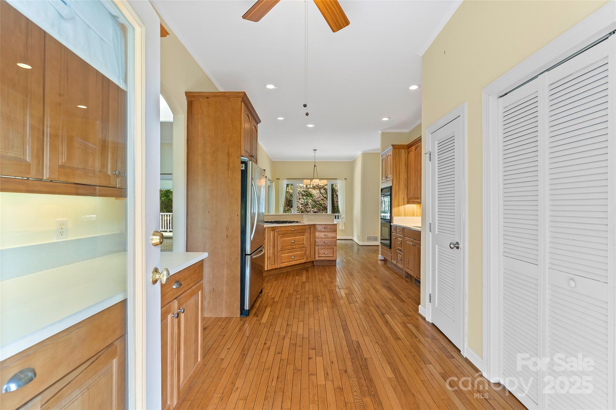 80 Ivy Cove Road Fairview, NC 28730 - Photo 24 of 48 a view of a living room with wooden floor