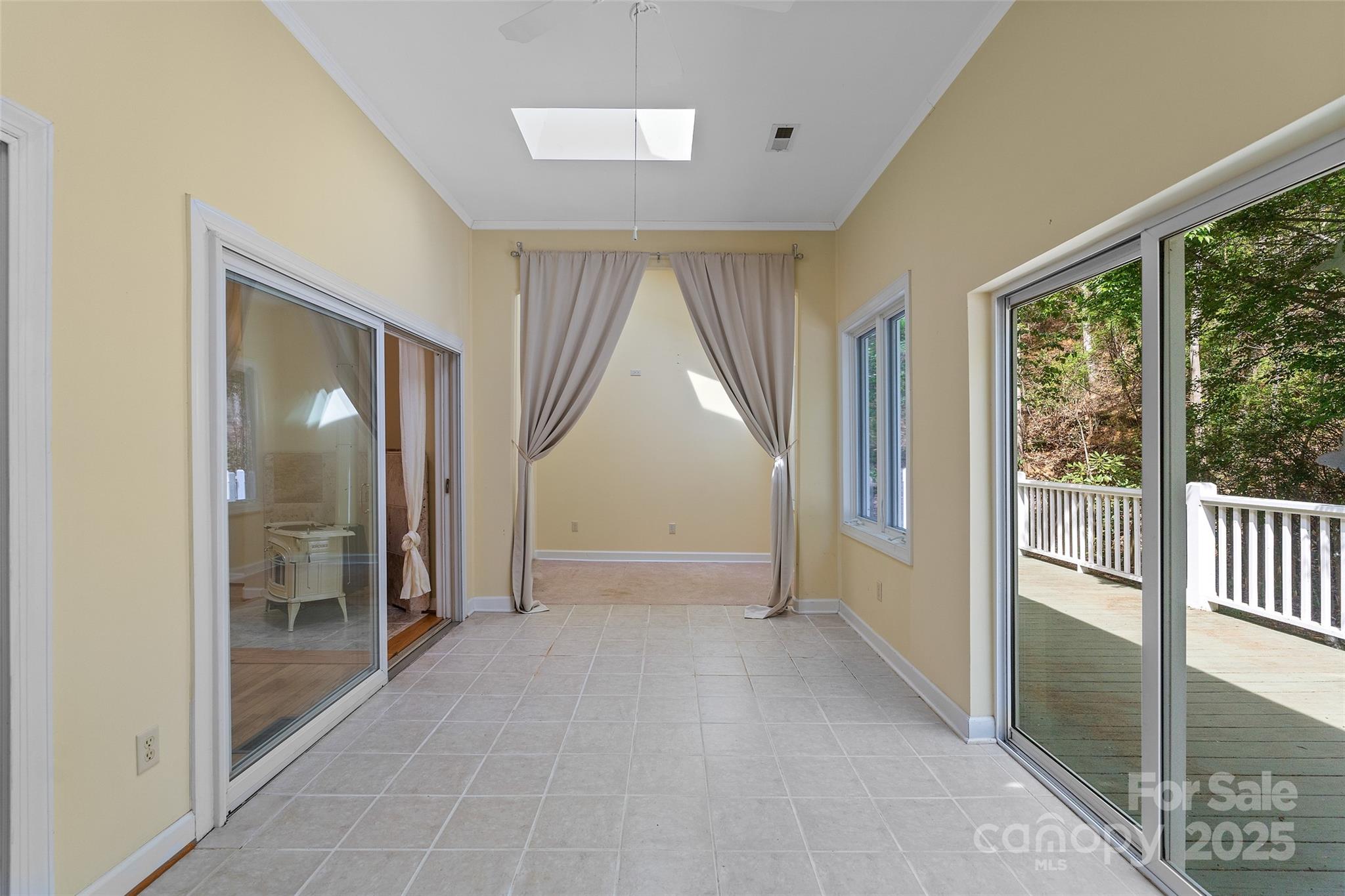 80 Ivy Cove Road Fairview, NC 28730 - Photo 37 of 48 a view of hallway with windows