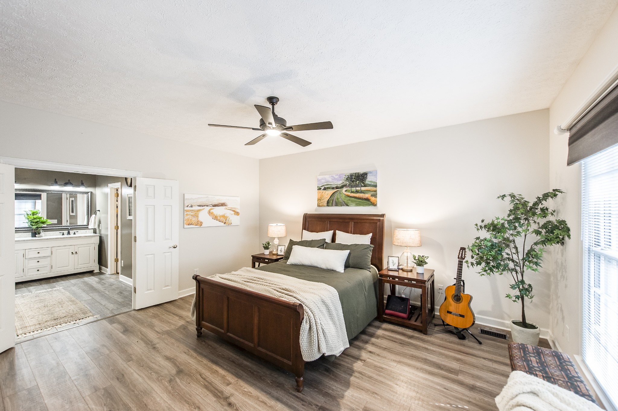 4305 Franklin Road Lebanon, TN 37090 - Photo 20 of 67 a bedroom with a bed and wooden floor