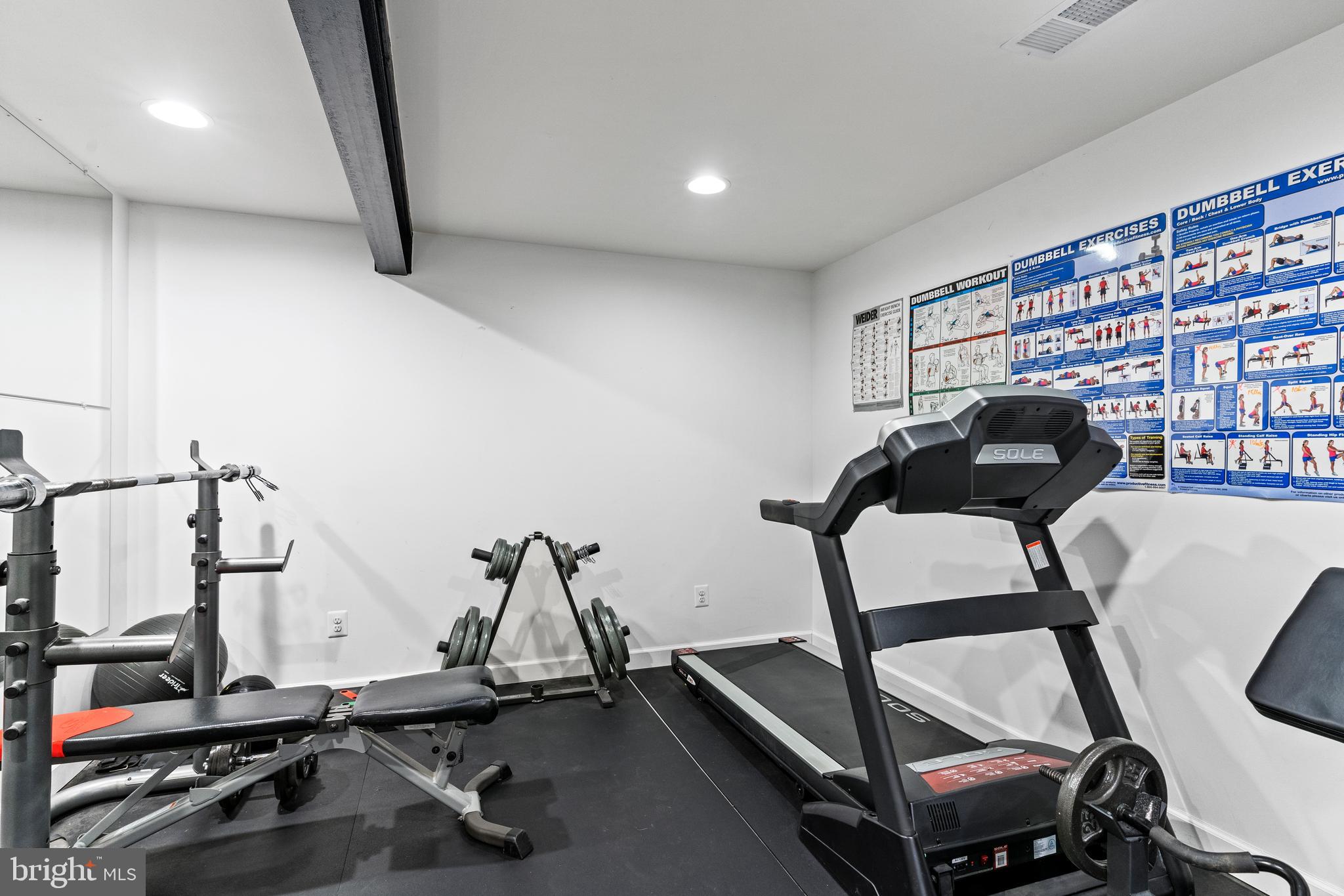 42714 Freedom Street Chantilly, VA 20152 - Photo 42 of 47 a room with gym equipment