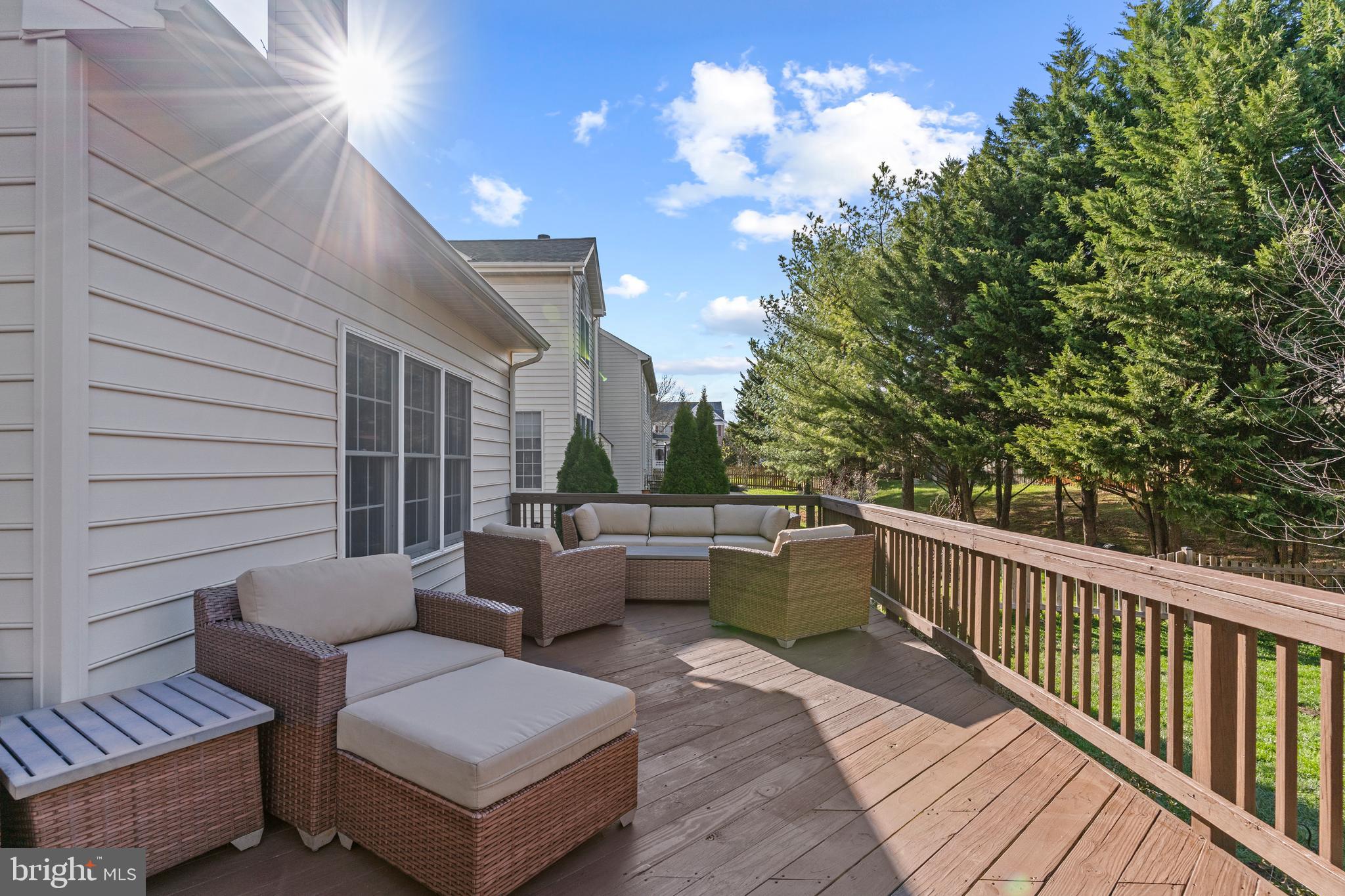 42714 Freedom Street Chantilly, VA 20152 - Photo 43 of 47 a view of a patio with couches and potted plants