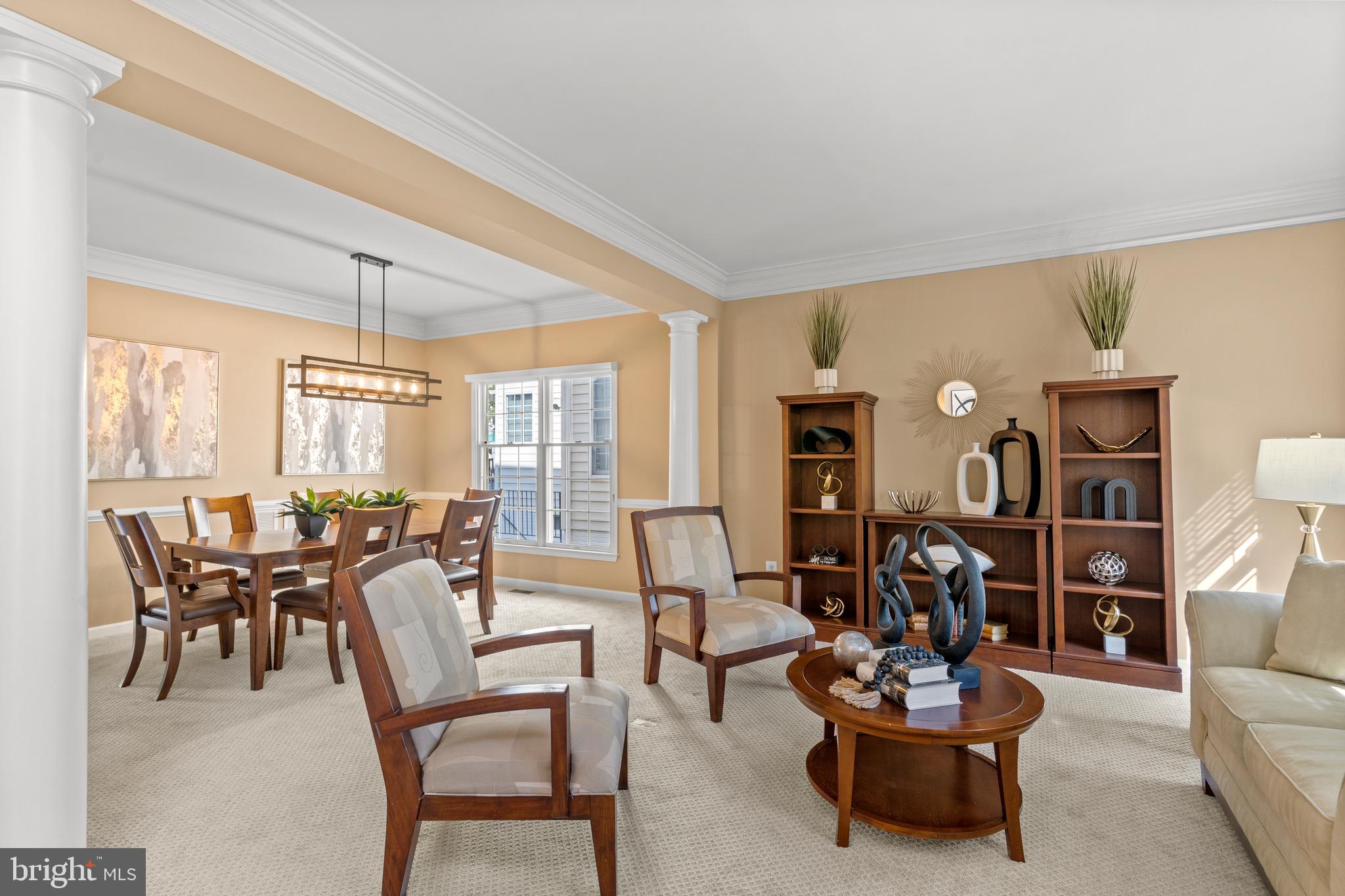42714 Freedom Street Chantilly, VA 20152 - Photo 8 of 47 a living room with furniture and a large window
