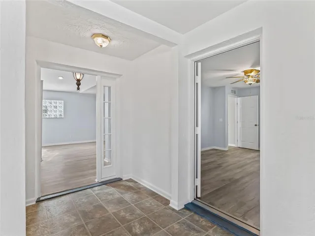 a view of empty room