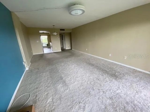 a view of empty room