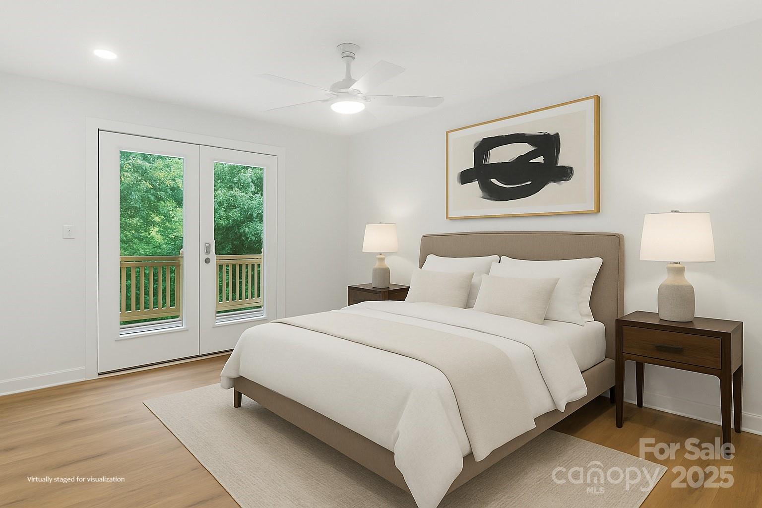 3323 Lincoln Lane Gastonia, NC 28056 - Photo 18 of 47 a bedroom with a bed painting on wall and a large window