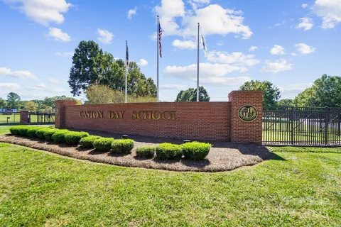a view of a park with welcome board