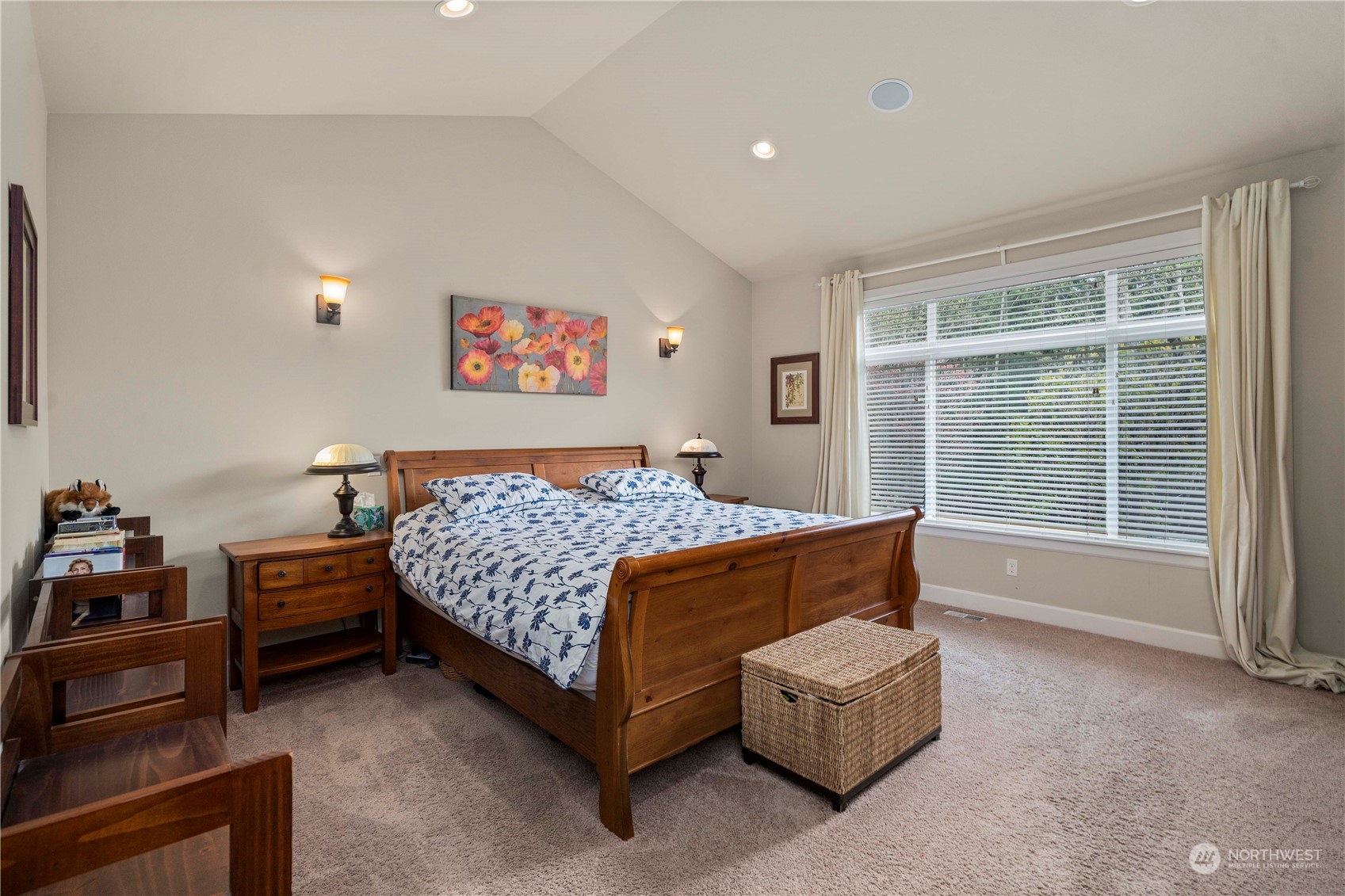 6765 Southeast 2nd Street Renton, WA 98059 - Photo 20 of 36 a bedroom with a bed and a couch