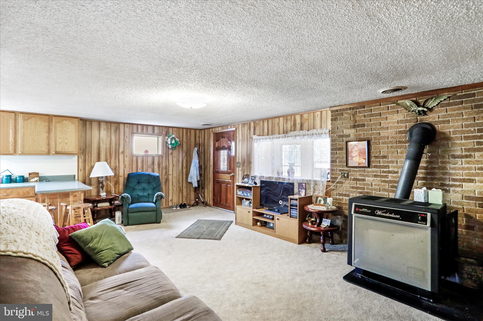 146 Miracle Drive Springfield, WV 26763 - Photo 6 of 40 a living room with furniture flat screen tv and a window