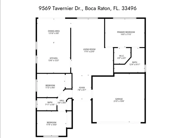 $4,199 | 9569 Tavernier Drive, Boca Raton, FL 33496