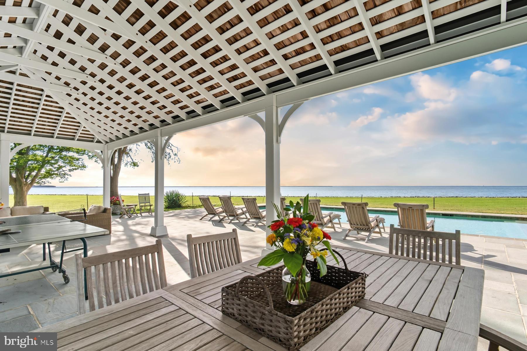 8612 Tilghman Island Road Wittman, MD 21676 - Photo 60 of 72 Pool Pavilion