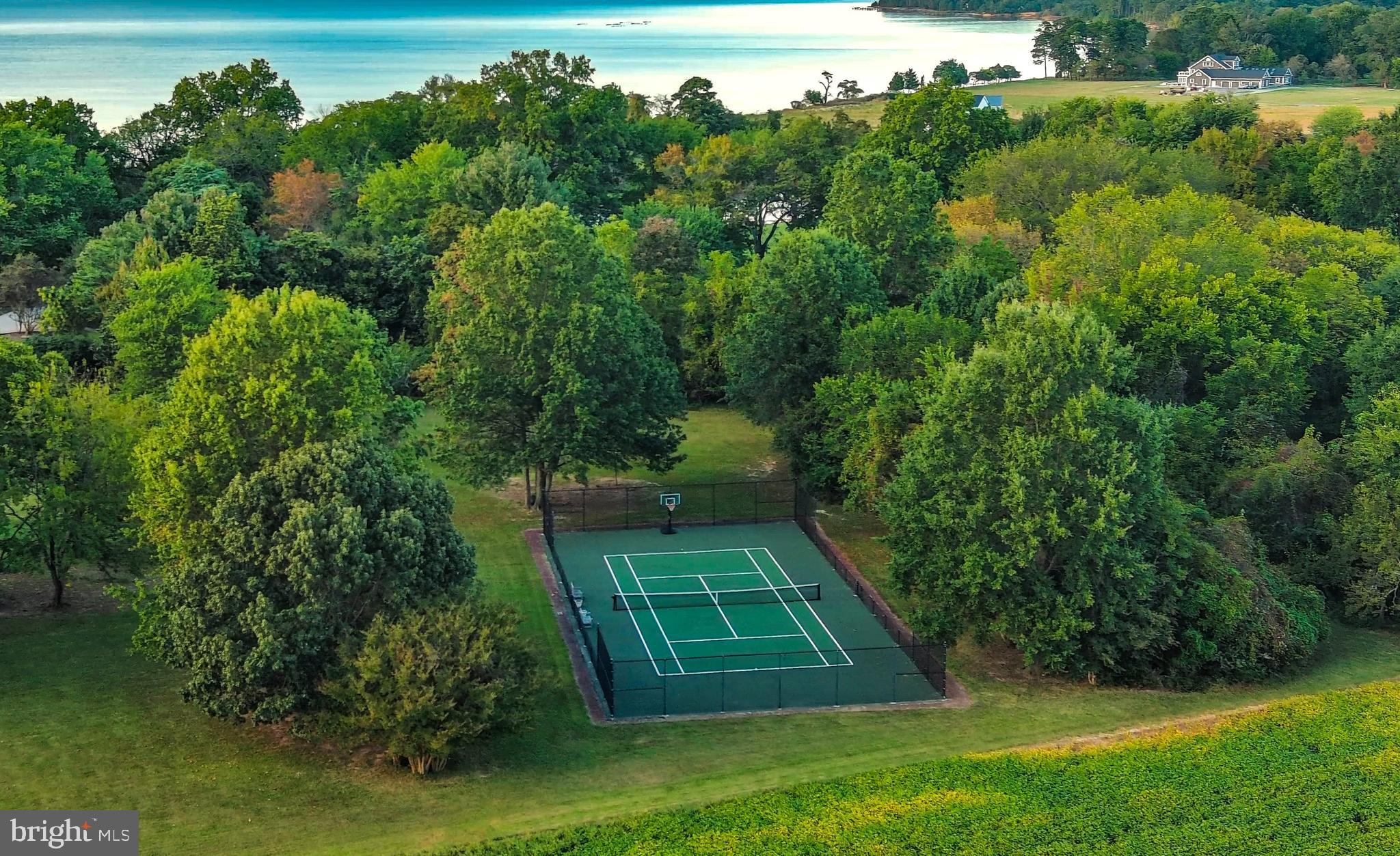 8612 Tilghman Island Road Wittman, MD 21676 - Photo 64 of 72 tennis court
