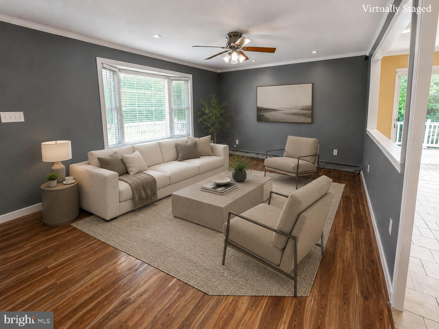 173 Arneys Mt Road Pemberton, NJ 08068 - Photo 2 of 24 a living room with furniture and a window
