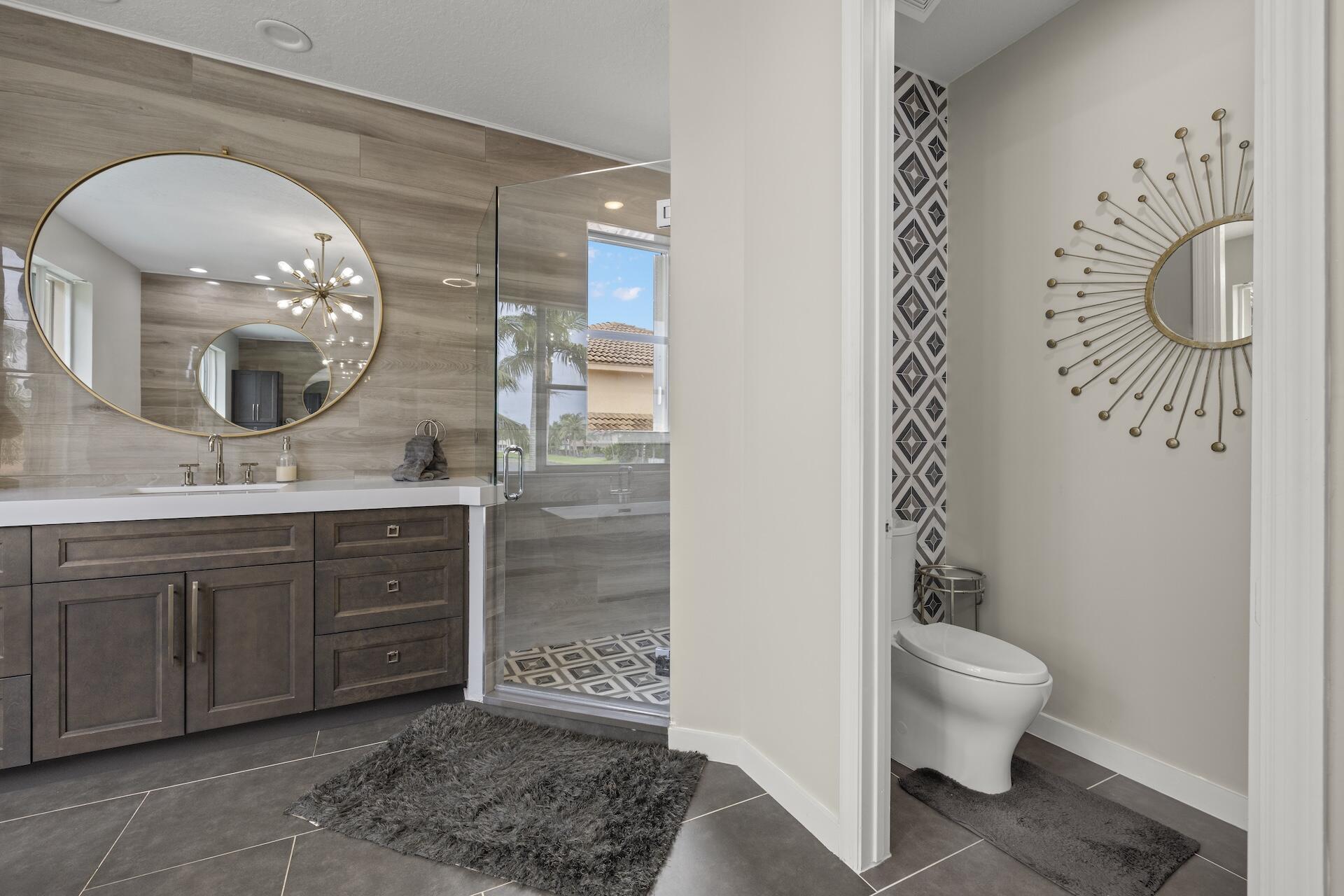 1336 Beacon Circle Wellington, FL 33414 - Photo 23 of 40 primary bathroom