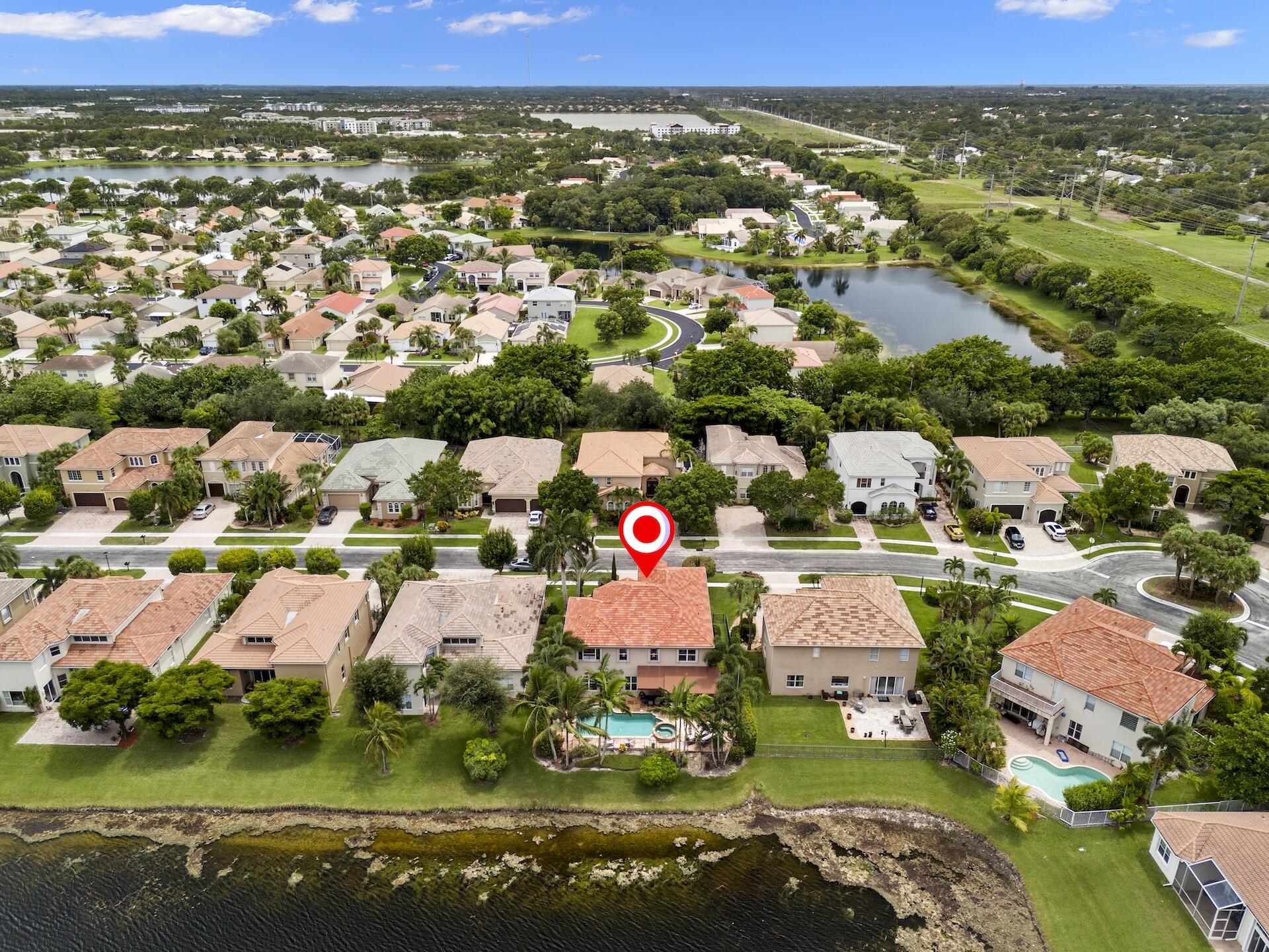 1336 Beacon Circle Wellington, FL 33414 - Photo 40 of 40 aerial