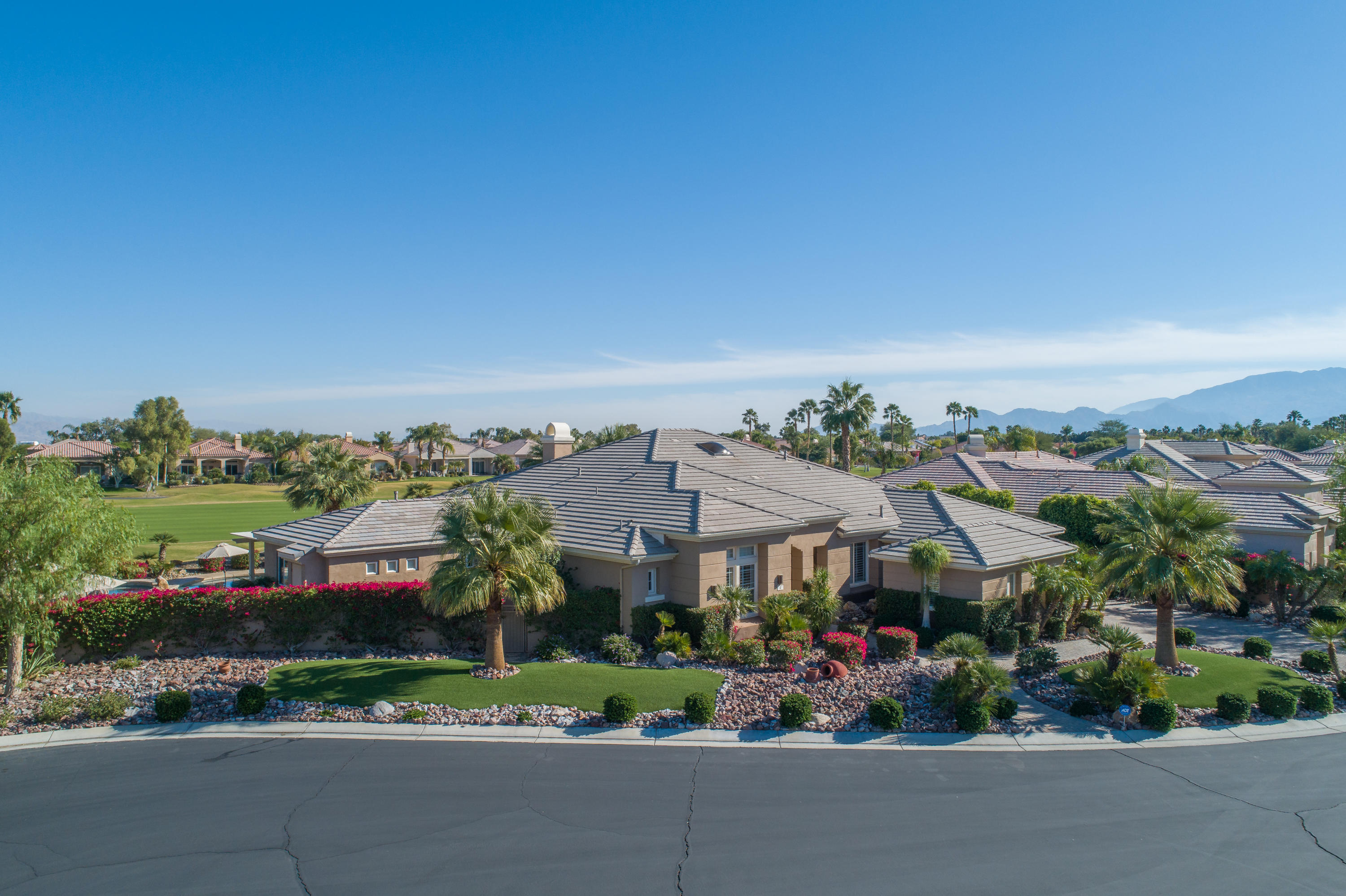 4 Vía Verde Rancho Mirage, CA 92270 - Photo 37 of 63 an aerial view of multiple house