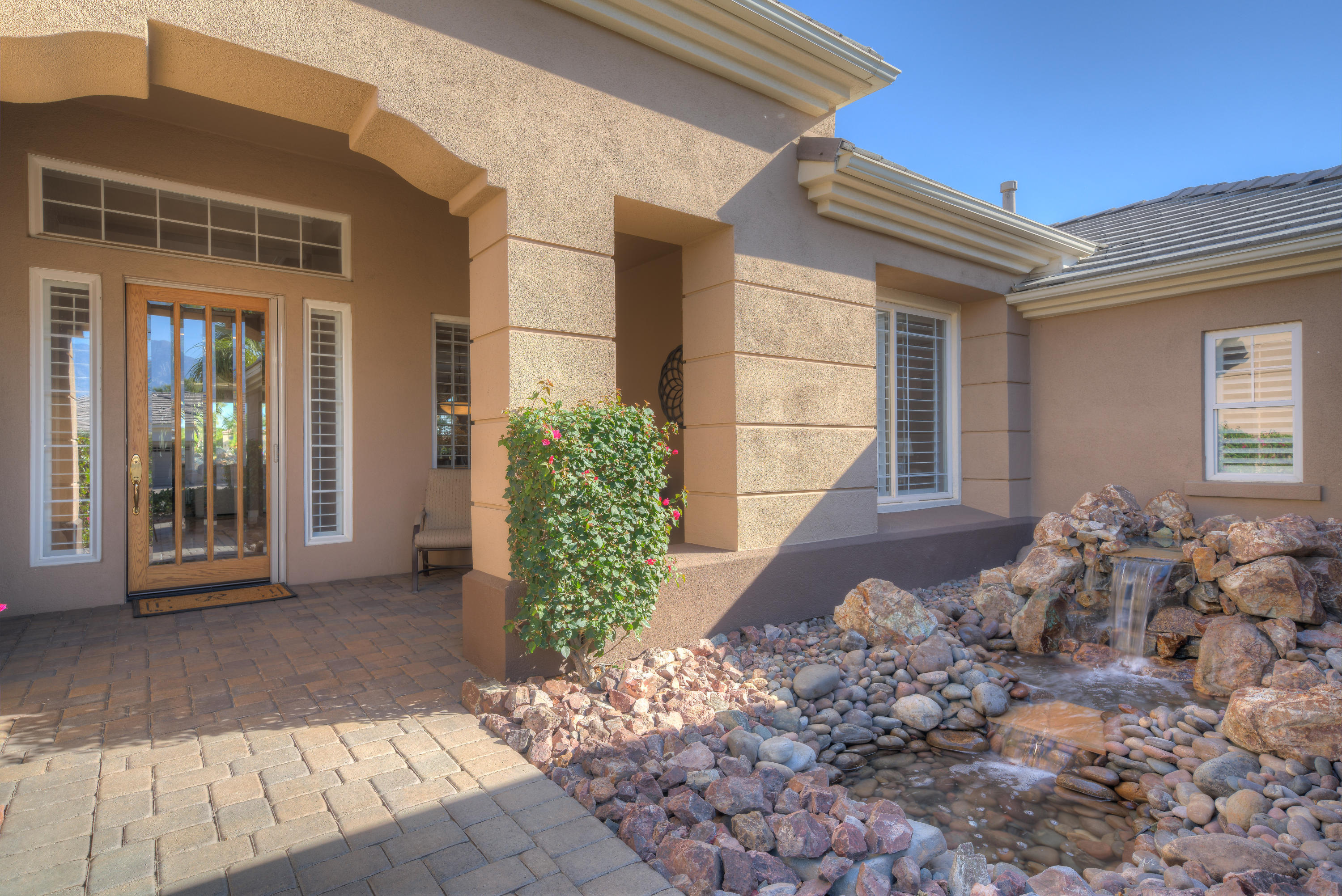 4 Vía Verde Rancho Mirage, CA 92270 - Photo 51 of 63 a view of a house with a yard